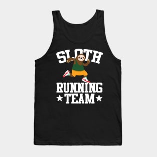 Sloth Running Team Tank Top